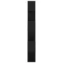 Librería separador madera contrachapada negro 80x24x186 cm de vidaXL, Librerías y estanterías - Ref: Foro24-809153, Precio: 7...