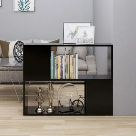 Mueble para TV madera contrachapada negro 80x24x63 cm de vidaXL, Muebles TV - Ref: Foro24-809117, Precio: 42,81 €, Descuento: %