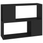 Mueble para TV madera contrachapada negro 80x24x63 cm de vidaXL, Muebles TV - Ref: Foro24-809117, Precio: 43,61 €, Descuento: %