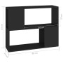 Mueble para TV madera contrachapada negro 80x24x63 cm de vidaXL, Muebles TV - Ref: Foro24-809117, Precio: 43,61 €, Descuento: %