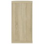 Estantes cubo pared 2uds contrachapado roble Sonoma 100x15x30cm en Estanterías | Comprar online en Foru.es