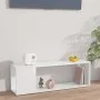 Mueble para TV madera contrachapada blanco brillo 100x24x32 cm de vidaXL, Muebles TV - Ref: Foro24-809167, Precio: 36,22 €, D...