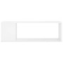 Mueble para TV madera contrachapada blanco brillo 100x24x32 cm de vidaXL, Muebles TV - Ref: Foro24-809167, Precio: 37,17 €, D...