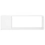 Mueble para TV madera contrachapada blanco brillo 100x24x32 cm de vidaXL, Muebles TV - Ref: Foro24-809167, Precio: 36,22 €, D...