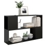 Librería de madera contrachapada negro 100x24x63 cm de vidaXL, Librerías y estanterías - Ref: Foro24-809171, Precio: 42,66 €,...