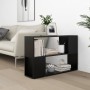Librería de madera contrachapada negro 100x24x63 cm de vidaXL, Librerías y estanterías - Ref: Foro24-809171, Precio: 42,66 €,...