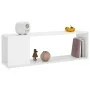 Mueble para TV madera contrachapada blanco brillo 100x24x32 cm de vidaXL, Muebles TV - Ref: Foro24-809167, Precio: 36,22 €, D...
