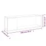 Mueble para TV madera contrachapada blanco brillo 100x24x32 cm de vidaXL, Muebles TV - Ref: Foro24-809167, Precio: 36,22 €, D...