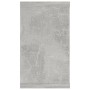 Estante de pared 4 uds contrachapado gris hormigón 80x15x26,5cm en Estanterías | Comprar online en Foru.es
