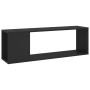 Mueble para TV madera contrachapada negro 100x24x32 cm de vidaXL, Muebles TV - Ref: Foro24-809162, Precio: 38,48 €, Descuento: %