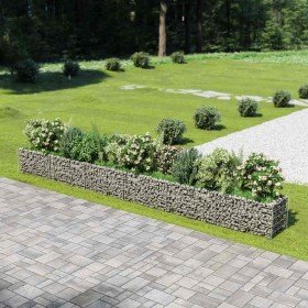 Arriate de gaviones de acero 540x50x50 cm en Macetas y jardineras | Comprar online en Foru.es