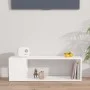 Mueble para TV madera contrachapada blanco 100x24x32 cm de vidaXL, Muebles TV - Ref: Foro24-809161, Precio: 38,45 €, Descuent...
