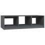 Mesa de centro de madera maciza de pino gris 110x50x34 cm de vidaXL, Mesas de centro - Ref: Foro24-809914, Precio: 54,68 €, D...