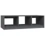 Solid gray pine wood coffee table 110x50x34 cm by vidaXL, Coffee table - Ref: Foro24-809914, Price: 54,68 €, Discount: %