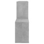 Estante de pared madera contrachapada gris hormigón 100x18x53cm en Estanterías | Comprar online en Foru.es