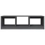 Solid gray pine wood coffee table 110x50x34 cm by vidaXL, Coffee table - Ref: Foro24-809914, Price: 54,68 €, Discount: %