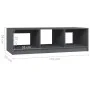 Solid gray pine wood coffee table 110x50x34 cm by vidaXL, Coffee table - Ref: Foro24-809914, Price: 54,68 €, Discount: %