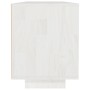 Mueble de TV madera maciza de pino blanco 110x30x40 cm de vidaXL, Muebles TV - Ref: Foro24-809901, Precio: 68,96 €, Descuento: %