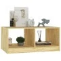 Mesa de centro de madera maciza de pino 75x50x33,5 cm de vidaXL, Mesas de centro - Ref: Foro24-809906, Precio: 53,99 €, Descu...