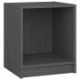 Mesita de noche 2 uds madera de pino gris 35,5x33,5x41,5 cm de vidaXL, Mesitas de noche - Ref: Foro24-809924, Precio: 36,91 €...