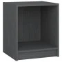 Nachttisch 2 Stk. Zirbenholz grau 35,5x33,5x41,5 cm von vidaXL, Nachttische - Ref: Foro24-809924, Preis: 36,91 €, Rabatt: %