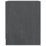 Mesita de noche 2 uds madera de pino gris 35,5x33,5x41,5 cm de vidaXL, Mesitas de noche - Ref: Foro24-809924, Precio: 36,91 €...