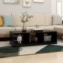 Mesa de centro madera maciza de pino negro 110x50x34 cm de vidaXL, Mesas de centro - Ref: Foro24-809916, Precio: 67,13 €, Des...