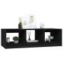Mesa de centro madera maciza de pino negro 110x50x34 cm de vidaXL, Mesas de centro - Ref: Foro24-809916, Precio: 67,84 €, Des...