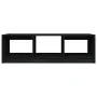 Mesa de centro madera maciza de pino negro 110x50x34 cm de vidaXL, Mesas de centro - Ref: Foro24-809916, Precio: 67,13 €, Des...