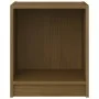 Honey brown solid pine wood nightstand 35.5x33.5x41.5 cm by vidaXL, Nightstands - Ref: Foro24-809925, Price: 32,04 €, Discoun...