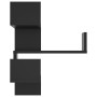 Estante de esquina de pared madera ingeniería negro 40x40x50 cm en Estanterías | Comprar online en Foru.es