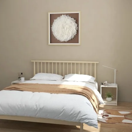 Mesita de noche 2 uds madera de pino blanco 35,5x33,5x41,5 cm de vidaXL, Mesitas de noche - Ref: Foro24-809922, Precio: 37,58...