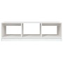 Mesa de centro de madera maciza de pino blanco 110x50x34 cm de vidaXL, Mesas de centro - Ref: Foro24-809913, Precio: 57,73 €,...
