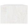 Mesa de centro de madera maciza de pino blanco 110x50x34 cm de vidaXL, Mesas de centro - Ref: Foro24-809913, Precio: 57,73 €,...
