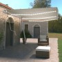Toldo automático con LED sensor de viento crema 600x350 cm de vidaXL, Toldos - Ref: Foro24-3069692, Precio: 955,85 €, Descuen...