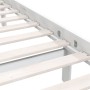 Estructura de cama madera maciza de pino blanco 90x190 cm de vidaXL, Camas y somieres - Ref: Foro24-810048, Precio: 78,34 €, ...