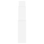 Estante de cubo pared madera contrachapada blanco 80x15x78,5 cm en Estanterías | Comprar online en Foru.es