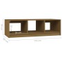 Mesa de centro de madera maciza pino marrón miel 110x50x34 cm de vidaXL, Mesas de centro - Ref: Foro24-809915, Precio: 67,84 ...