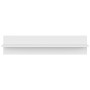 Estante de pared 2 uds madera contrachapada blanco 80x11,5x18cm en Estanterías | Comprar online en Foru.es