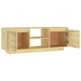 Mueble de TV madera maciza de pino 110x30x40 cm de vidaXL, Muebles TV - Ref: Foro24-809900, Precio: 72,53 €, Descuento: %