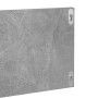 Estante de pared 2 uds contrachapado gris hormigón 80x11,5x18cm en Estanterías | Comprar online en Foru.es