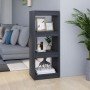 Estantería/divisor de espacios madera de pino gris 40x30x103,5 cm en Librerías y estanterías | Comprar online en Foru.es