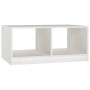 Mesa de centro de madera maciza de pino blanco 75x50x33,5 cm de vidaXL, Mesas de centro - Ref: Foro24-809907, Precio: 42,62 €...