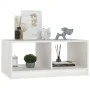 Mesa de centro de madera maciza de pino blanco 75x50x33,5 cm de vidaXL, Mesas de centro - Ref: Foro24-809907, Precio: 42,25 €...