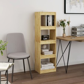 Estantería divisor de espacios madera de pino 40x30x135,5 cm en Librerías y estanterías | Comprar online en Foru.es