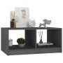 Mesa de centro de madera maciza de pino gris 75x50x33,5 cm de vidaXL, Mesas de centro - Ref: Foro24-809908, Precio: 39,64 €, ...