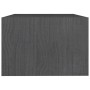 Mesa de centro de madera maciza de pino gris 75x50x33,5 cm de vidaXL, Mesas de centro - Ref: Foro24-809908, Precio: 39,64 €, ...