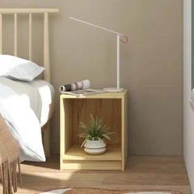 Mesita de noche madera maciza de mango 35,5x33,5x41,5 cm de vidaXL, Mesitas de noche - Ref: Foro24-809919, Precio: 29,05 €, D...