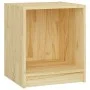 Mesita de noche madera maciza de mango 35,5x33,5x41,5 cm de vidaXL, Mesitas de noche - Ref: Foro24-809919, Precio: 29,05 €, D...