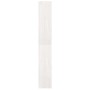 Estantería/divisor de espacios madera pino blanco 40x30x199 cm en Librerías y estanterías | Comprar online en Foru.es